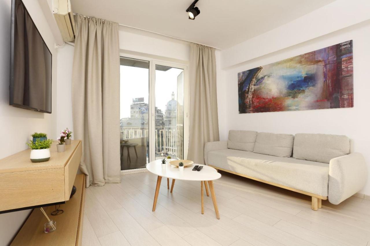 2 Bedroom Apartment With Amazing View In City Center Bucureşti Ngoại thất bức ảnh